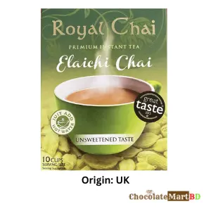 Instant Indian Tea Royal Chai Elaichi Unsweetened Premium Instant Indian Tea